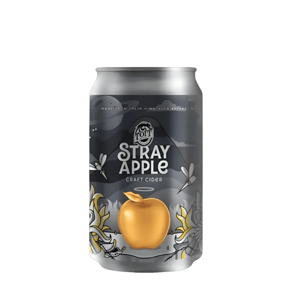 Stray Apple Medium Dry Cider Co 330ml 5.0% - LowCostBeer