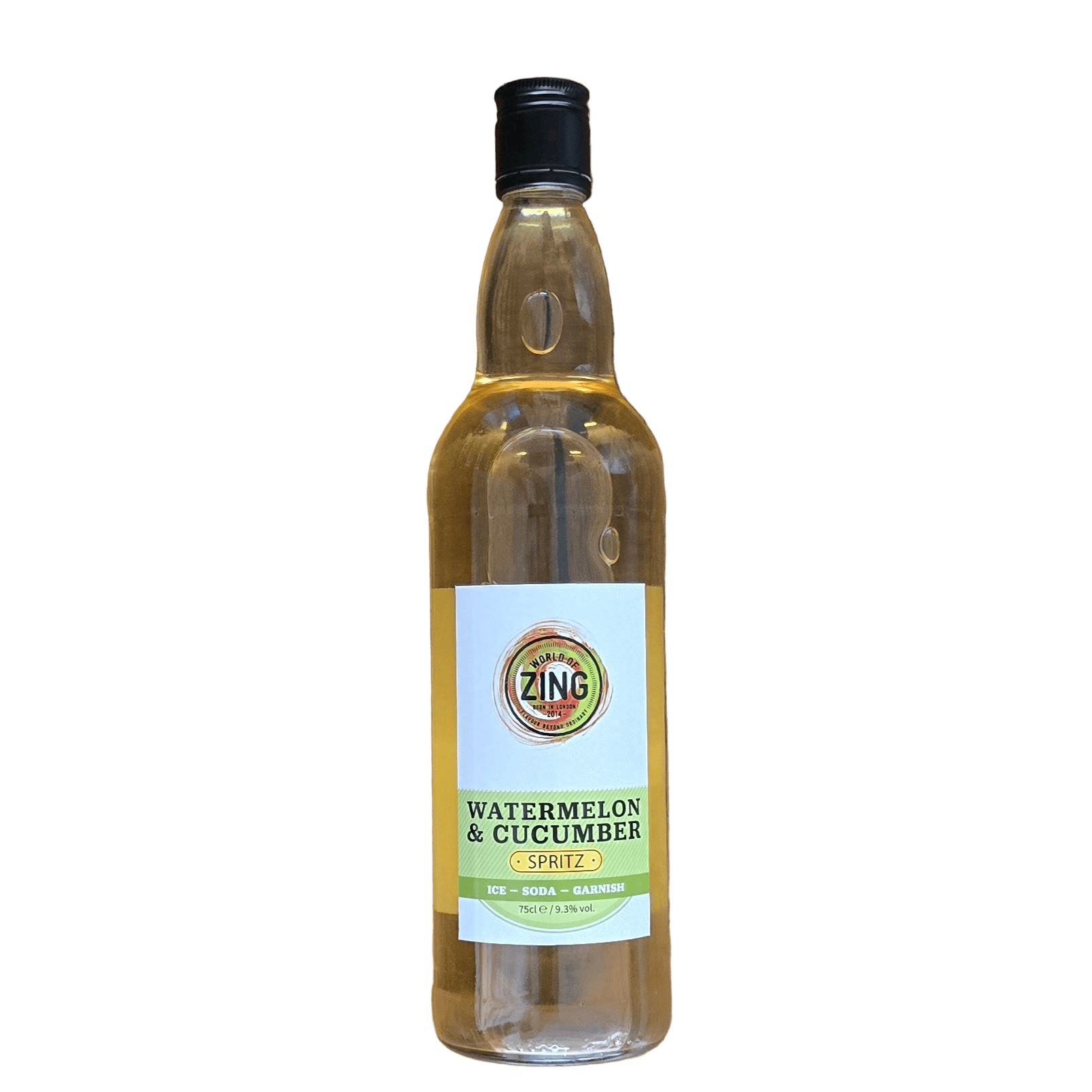 World of Zing 12/12/2023 Watermelon & Cucumber Spritz (9.3%) 750ml Low Cost Beer