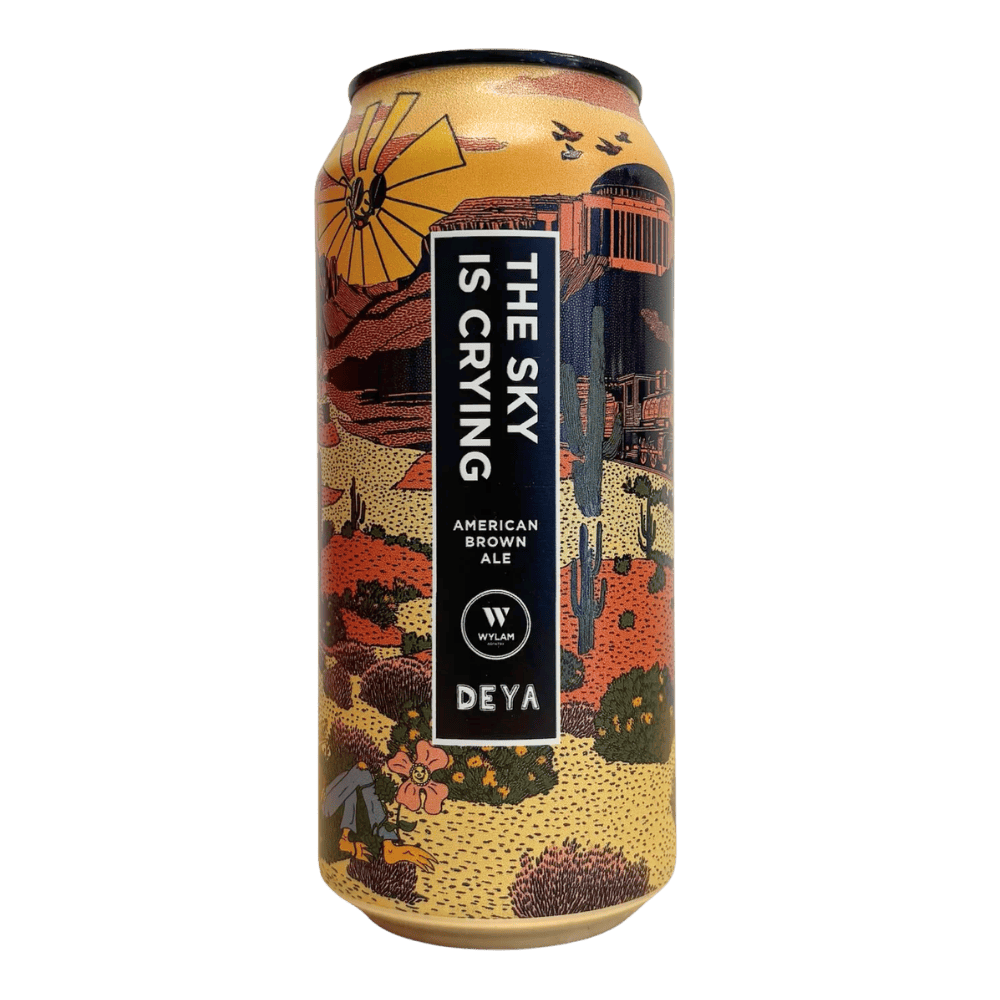 Wylam The Sky Is Crying (x DEYA, American Brown Ale, 5.2%) 440ml Low Cost Beer